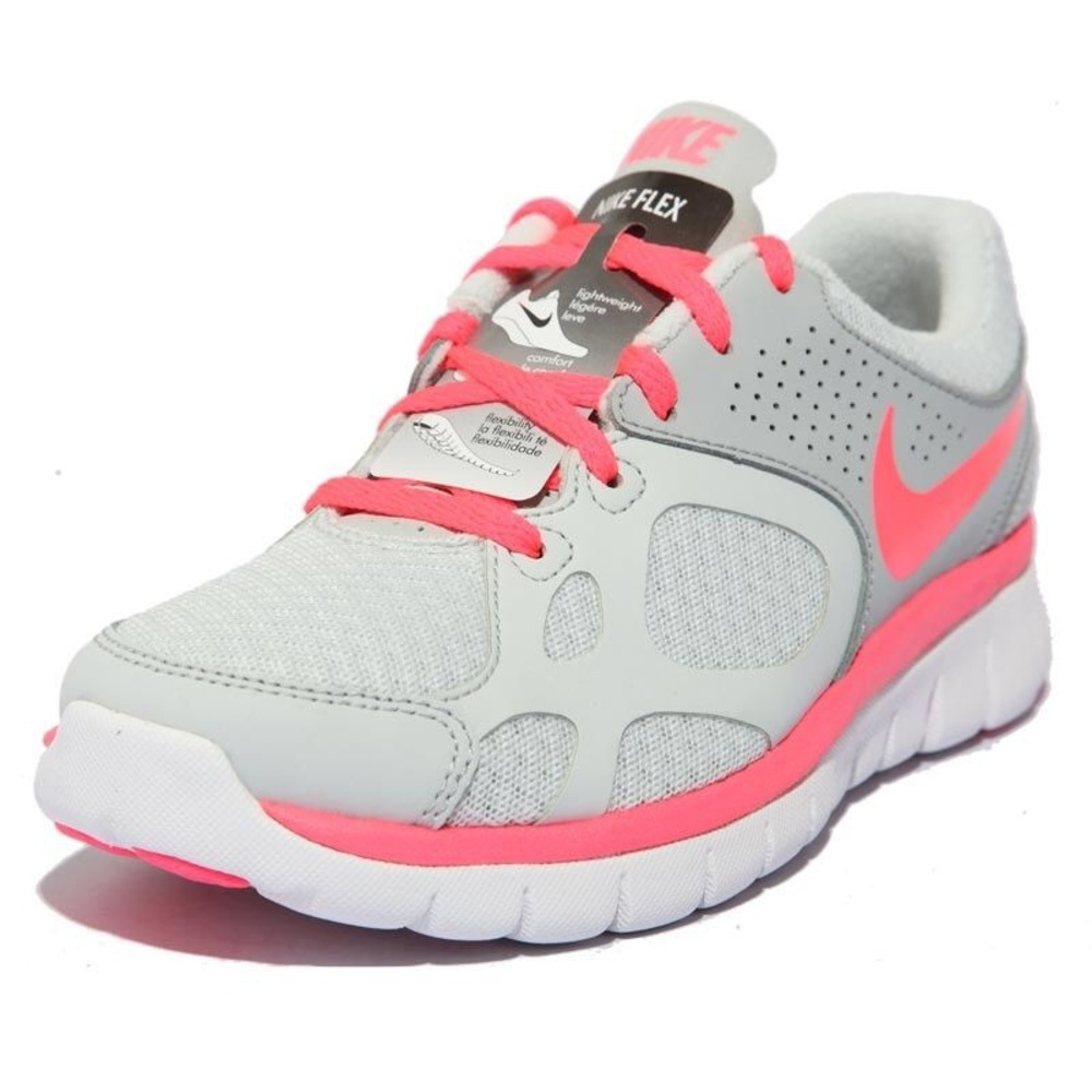 Coral/Pink and Gray Nike’s!